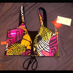 Maaji bikini reversible swimsuit top